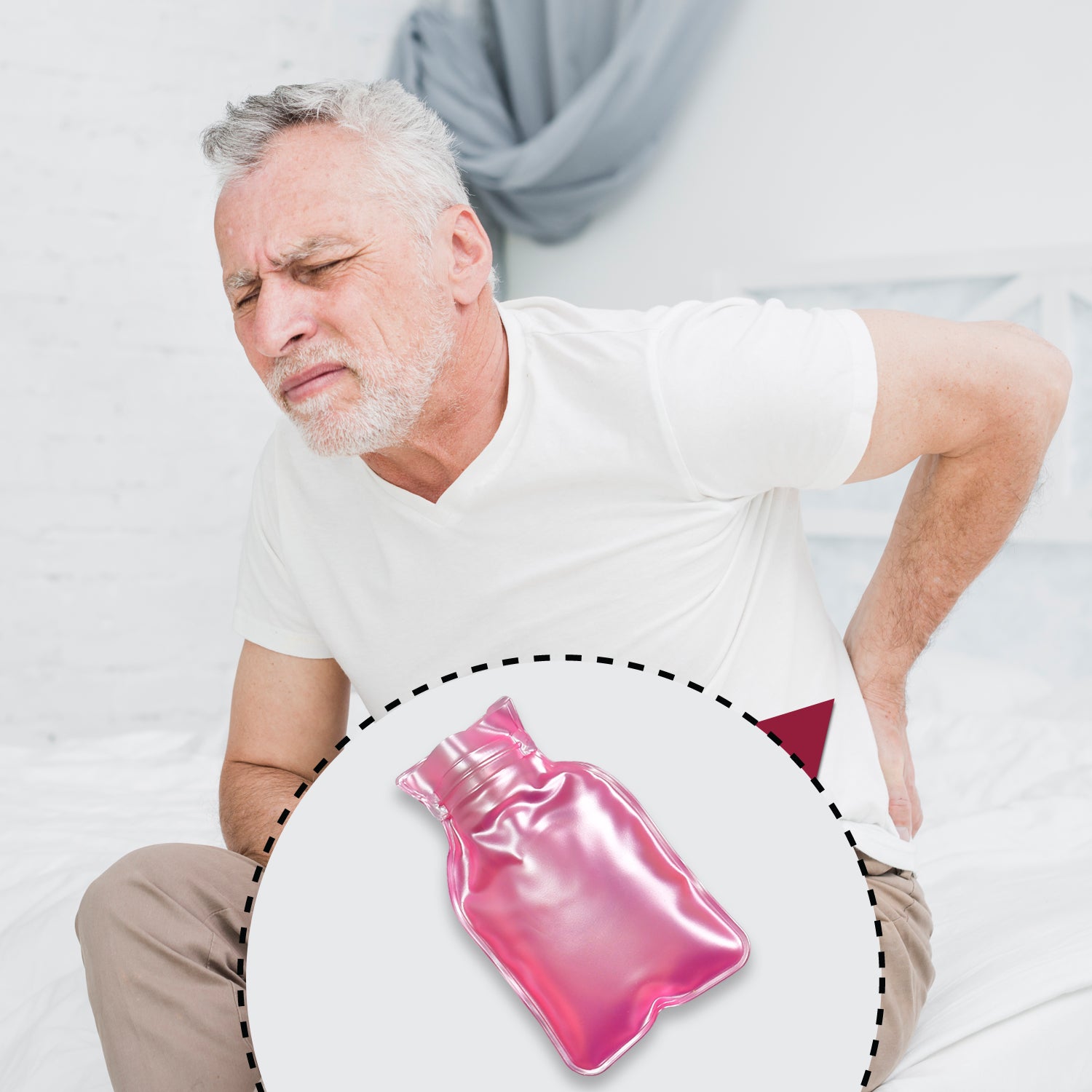 6533 Simple Pink Small Hot Water Bag With Cover For Pain Relief Neck Shoulder Pain And Hand Feet Warmer Menstrual Cramps. 6533 Simple Pink Small Hot Water Bag With Cover For Pain Relief Neck Shoulder Pain And Hand Feet Warmer Menstrual Cramps.